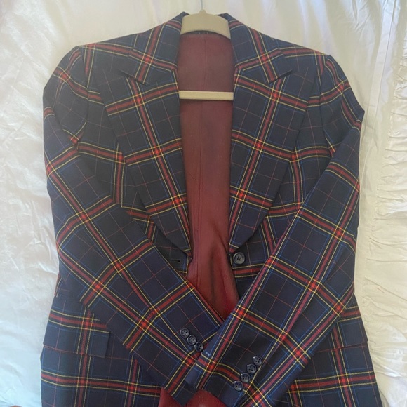 Vintage Tartan Blazer - Picture 2 of 5